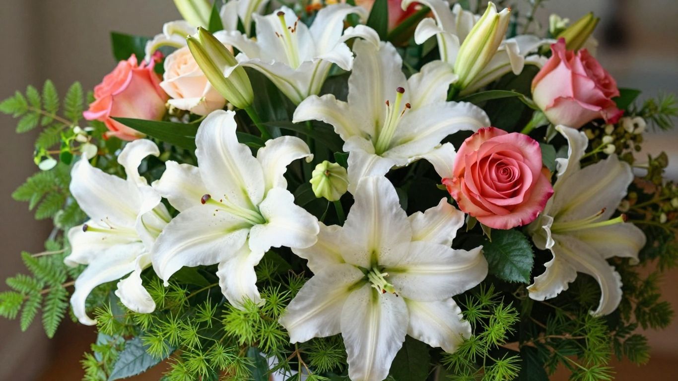 Beautiful floral arrangement from Altona florist