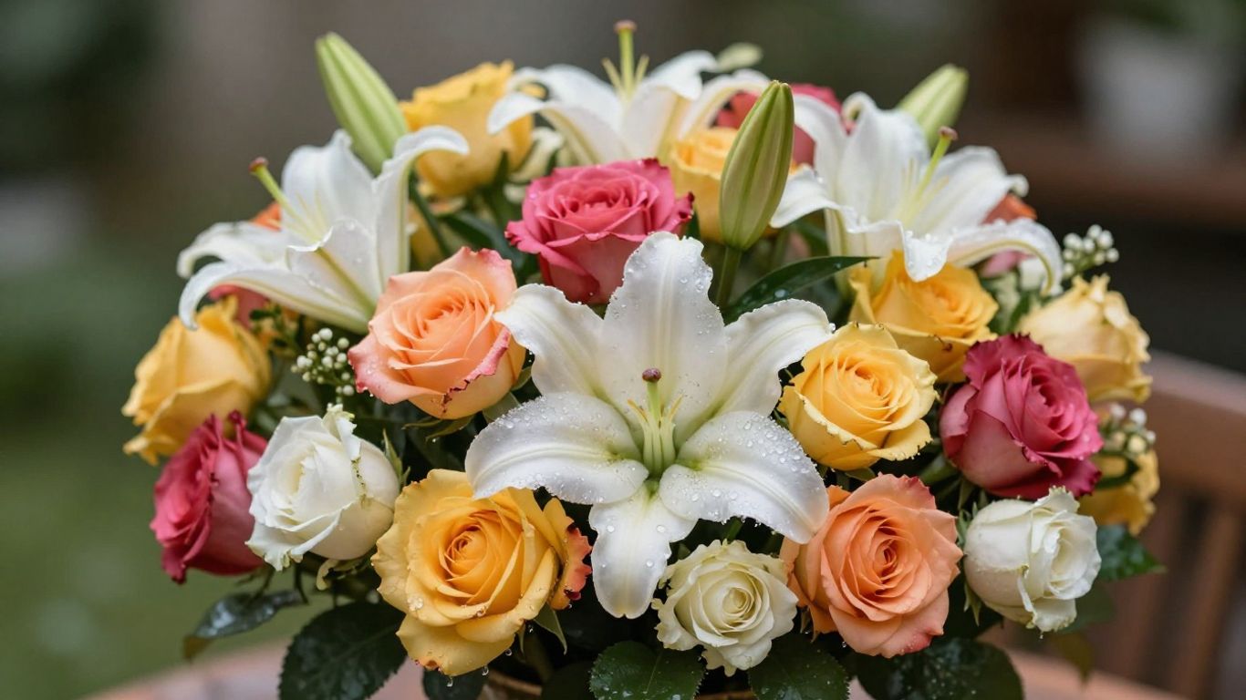 Fresh flower bouquet from Hobsons Flowers Altona