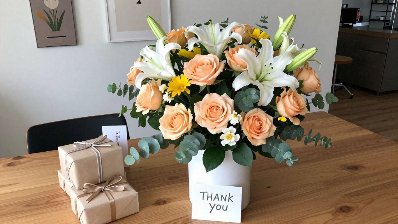 Thank you flowers Hobsons Bay: How to choose and order the perfect bouquet