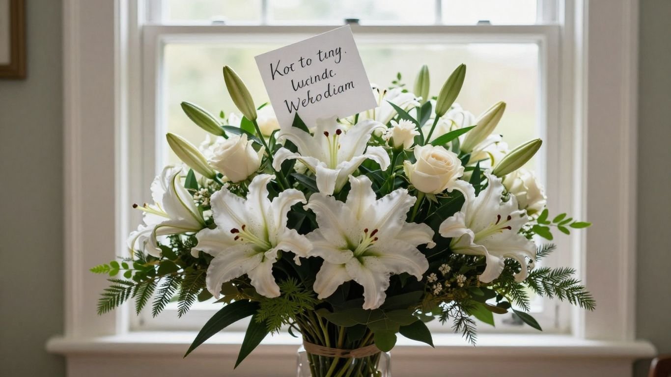 Condolence flowers Altona: How to choose and send a thoughtful arrangement